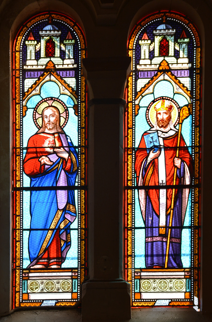 Vitraux de l'église St-Pierre de Teyssode
